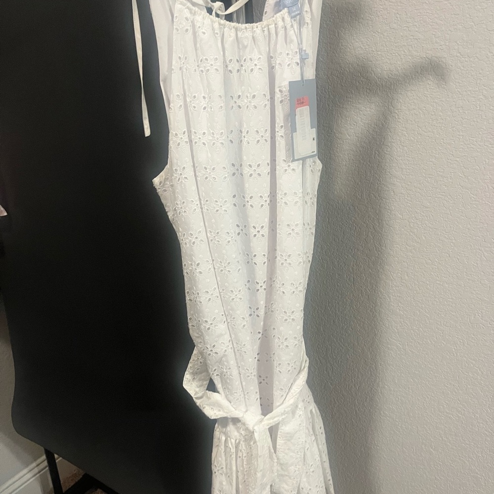 White summer dress